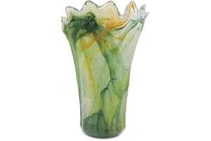 Tammaro Home Vaso in Vetro di Murano Verde Modello Milord by