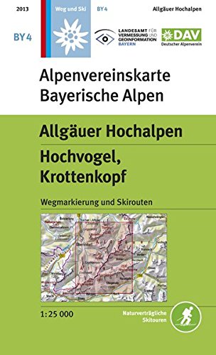 Download Allgäuer Hochalpen, Hochvogel, Krottenkopf: Wegmarkierungen und Skirouten - Topographische Karte 1:25.000 (Alpenvereinskarten) Download Allgäuer Hochalpen, Hochvogel, Krottenkopf: Wegmarkierungen und Skirouten - Topographische Karte 1:25.000 (Alpenvereinskarten)