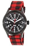 Timex Herren Datum klassisch Quarz Uhr mit Nylon Armband TW4B02000