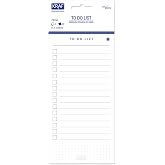 KRAF Yapışkanlı Not Kağıdı To Do List - Yapılacaklar Listesi 75x150 30 Yaprak