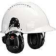 3M PELTOR ProTac III Headset, 25 dB, Slim Cups, Black, Helmet Mounted, MT13H220P3E