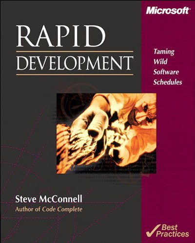 Rapid Development: Rapid Devment _p1 (Developer Best Practices) (English Edition)