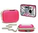 Produktbild Navitech Rosa wasserdichte harte Kamera Kasten Abdeckung für Monster High 7 Mega Pixel Kids' Camera
