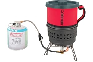 Coleman Unisex Firestorm PCS Backpacking Stove, Red