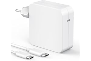 YISHIFD Caricatore USB C da 67 W per Mac Book Air 2020/2019/2018, MacBook Pro 13/14/15/16 pollici, HP Elitebook Spectre, Lenovo ThinkPad, Dell,ASUS, Samsung, Xiaomi Air,Google,con cavo di ricarica USB-C