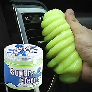 QUALITYZONE Car Cleaning Gel for Universal Slime Cleaner for Keyboard Auto Interior Vent Laptop Electronics Dust Cleaning Mud Detailing Putty Reusable Jelly Silicone Magic Gel