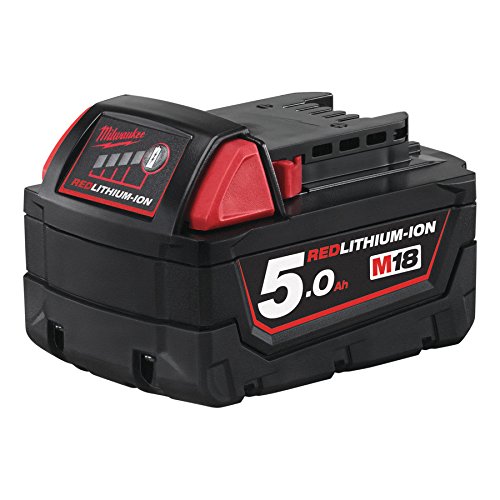 Milwaukee Akku, M18 B5, 18 V/5.0 Ah Red Li-Ion - 2