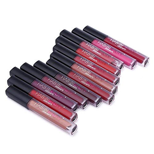 Petansy Nude Matte Lippenstift Langlebig Wasserdichte Samt Liquid Lip Gloss Kosmetik - 4