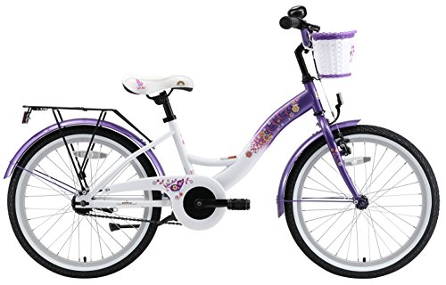 BIKESTAR® Premium Kinderfahrrad für sichere und sorgenfreie Spielfreude ab 6 Jahren ★ 20er Classic Edition ★ Candy Lila & Diamant Weiß - 2