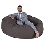 puff lana xl NOTIFICACIÓN IMPORTANTE: Escabel y Almohada Gigante NO incluidos! [Se vende por separado]