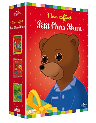 Petit Ours Brun - Coffret : Petit Ours Brun veut s'habiller tout seul, Petit Ours Brun jardine, Le Noël de Petit Ours Brun