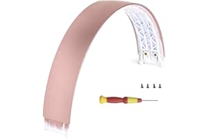 AIIVIOLL Adhiper Solo3 zamienniki do górnej opaski na czoło, kompatybilne z Solo 3 Solo 3.0 Wireless Solo 2.0 (różowe złoto + śruba)