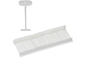 Pokornys - 5.000 Fils d'agrafage en Plastique incolore (25 mm) pour l'étiqueteuse Standard - pour l'étiquetage de vêtements et Autres Textiles - Convient pour Les étiquettes en Carton avec Un Trou