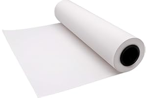YRYM HT White Kraft Butcher Paper Roll -18 inch x 2100 inch (176 ft) Food Grade White Wrapping Paper for Meats of All Varieties - Unbleached Unwaxed and Uncoated