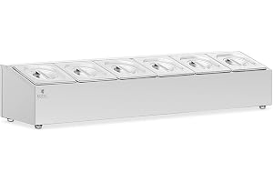 Royal Catering RCPN-04 GN toppbord 6 GN 1/6 11,4 l GN-behållarstativ, GN-stativ, stativ för GN-behållare