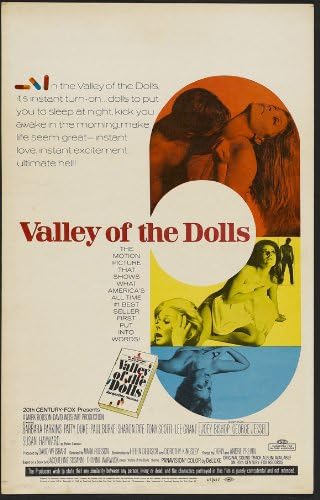 Valley of the Dolls 11x17 Inch (28 x 44 cm) Movie Poster