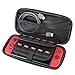 Produktbild BIFY Switch Tasche Case.Große Harte Aufbewahrungs Wasserabweisend Hülle Case für Nintendo Switch Console Switch Spiele und anderes Nintendo Switch Zubehör Schwarz.9.8*4.72*1.96Inch