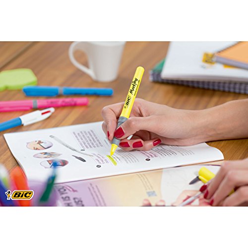 BIC 942147 - Estuche con 10 bol  grafos de colores  5 marcadores y 2 correctores