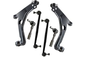 ‎ATEC GERMANY BESTPRICE 2x Querlenker Vorderachse vorne unten links & rechts, 2x Koppelstange vorne, 2x Spurstangenkopf, 2x Spurstangenkopf Kompatibel mit OPEL ASTRA G (T98)(F35)(F70), ZAFIRA A (T98)
