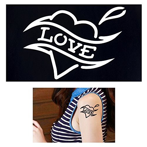 Tattoo Schablonen / Vorlagen 6 kleine Sheet Set Mini 2 für Henna Tattoo Glitter Tattoo Air Brush Tattoo - 5