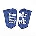 Produktbild Surenhap Unisex Neuheit Socken Funny Satz "Master Has Given Dobby a Sock , Dobby is Free" Socken One size für Harry Potter’ Fans Damen Herren -(1 Paare)