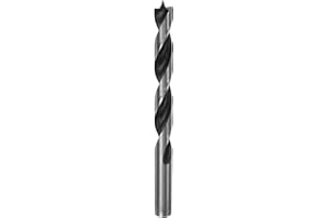 sourcing map Brad Point Drill Bits 11mm(28/64") Dia Straight Round Shank Drill Metric Brad Point 3.9" Drilling Depth Spiral Twist Drill Bits for Carpenter Woodworking Plastic Rubber