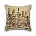 Produktbild uloveme Ölgemälde Charles Marville – HÃ 'tel de Ville, Paris, Kopfkissenbezug 50,8 x 50,8 cm/50 von 50 cm Beste Wahl für Bar, Home Office, Festival, Jungen, Teens Mädchen, Her mit Twin Seiten