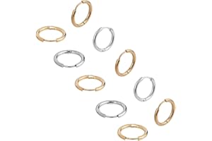 UNICRAFTALE Ring Huggie Hoop Ohrring Goldener Ohrring Hypoallergen Ohrringe Edelstahl Ohrringe Für Frauen Schmuckherstellung