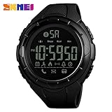 calistouk Smart Watch Sport wasserdicht Bluetooth Smart Watch Phone Mate für Android iOS, schwarz