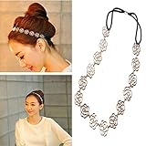 Tinksky Frauen Girls Strecken Haar Band Stirnband Hair Ribbon Geschenk