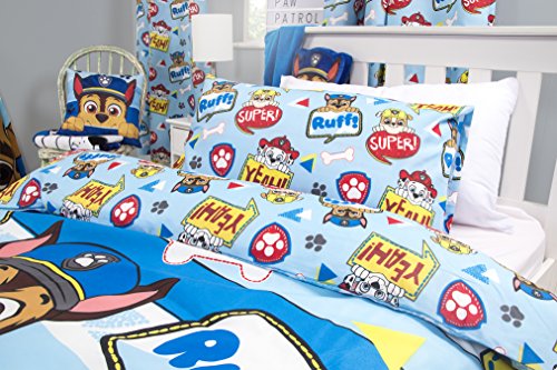 Paw Patrol Funda de edredón para niños Peek, Reversible, diseño de Dos
