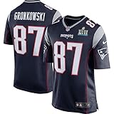 <h2>Eckd Aczs Men"s New England Patriots Trikot 87 Rob Gronkowski Navy Super Bowl LII Jersey</h2>