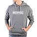 Produktbild JUNIWORDS Herren Hoody -Unstoppable - große Auswahl an Motiven - Größe: M - Farbe: Grau