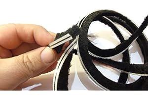 AWITALIA - Spazzolino per zanzariera e Tenda da Sole con Basa Spalla da infilare mm.4,8 e Altezza pello 13/15mm. Metri LINEARE 6.Garanzia 10 Anni (Made in Germania)