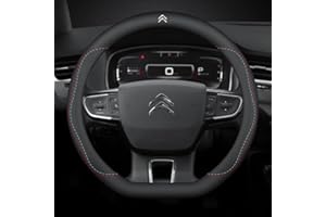 BAUFAS Couvre Volant Respirant pour Citroen Jumpy 2016-2023, Antidérapant, Accessoire Intérieur de Voiture