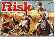Hasbro Gaming Risk Game, Strategy Board Game; Updated Figures Improved Mission Cards; War Crates; for Kids Age