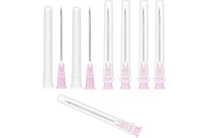 SZZETK 105 Pezzi 18 G (1.2 mm x 38 mm) Tubo Di Consegna in Acciaio Inossidabile Per Fluidi Di Ricarica, Accessori Per Erogazione Di Tubi in Acciaio Inox, Accessori Per Laboratorio Domestico