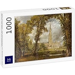 Lais Puzzle John Constable - La Catedral de Salisbury Vista Desde el jardín del Obispo 1000 Piezas
