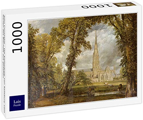 Lais Puzzle John Constable - La Catedral de Salisbury Vista Desde el jardín del Obispo 1000 Piezas