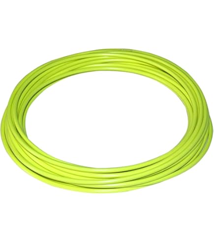 Gaine DE Frein Velo Orange Fluo 1x Metre 5mm Insert Teflon Cable
