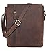 Leaderachi-100% Genuine Hunter Leather Crossbody Messenger Bag [Modena] RS.2399.00