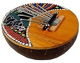 kalimba coconut shell 7 keys  Kalimba de Coco, Karimba