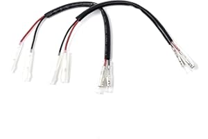 Simda Pro Kierunkowskaz kabel adaptera do motocykla z 2-biegunową wtyczką (Triumph z 2-biegunową wtyczką)