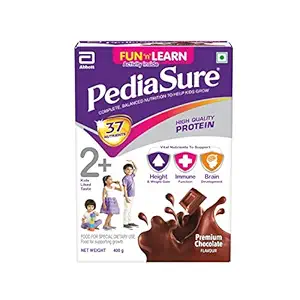 PediaSure Health and Nutrition Drink Powder for Kids Growth - 400g (Premium Chocolate)