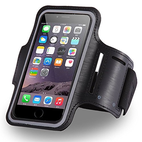 G-i-Mall Sport Armband HandyhÃ¼lle Schutz Tasche Neopren Jogging Fitnessstudio Armtasche Sportarmband Oberarm Tasche Halterung FÃ¼r 5,2 - 6 Zoll Smartphone iphone 6 Plus 6S Plus,Samsung S7, S7 edge, S6 edge Plus, Note 7, Note 5, Asus zenfone 2?Huawei P8,Lg G4, V10 ect - Schwarz