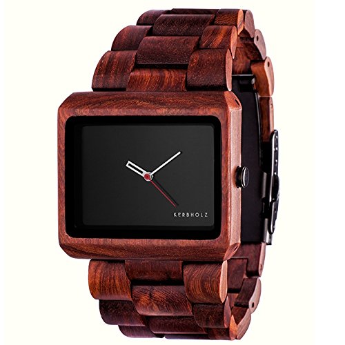 Kerbholz Herren-Armbanduhr Reineke Analog Quarz Holz 0705184599530 Kerbholz Herren-Armbanduhr Reineke Analog Quarz Holz 0705184599530