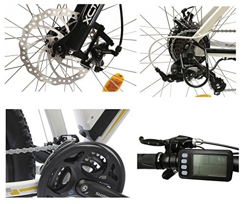 EASYBIKE E-Bike Elektofahrrad MI5-650 27,5 Zoll Bereifung 13Ah 396Wh E-Mountainbike SCHWARZ Modell 2016 - 4