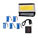 Produktbild Lommer 5pcs 380mah Lipo Batterie mit Charger und Explosionsgeschützte Taschen für Hubsan X4/H107d Syma X3 Walkera Super-Cp/Mini-Cp MJX F47 QS9016 WLtoys V252/V939 YD 716 Helic 1306 JJRC H31