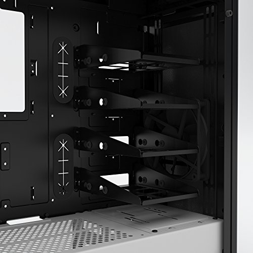 Phanteks Eclipse P400S Tempered Glass Midi-Tower Negro  Color blanco carcasa de ordenador - Caja de ordenador  Midi-Tower  PC  Acrilonitrilo butadieno estireno  ABS   Vidrio  Acero  ATX EATX Micro-ATX Mini-ATX  Negro  Blanco  Multi 
