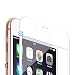Produktbild iPhone 6S Plus 3D gebogen Full Deckung Gehärtetem Glas Displayschutzfolie,MisVoice Kante zu Kante Bildschirm-Cover 9H Härte für Apple iPhone 6/6S Plus mit Kratzfest/Both-Protected/Blasenfrei - Weiß